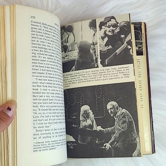 Vintage 1970s 70s Dolly Parton Life Story Memoir Hardback Book Country Music - Picture 12 of 15